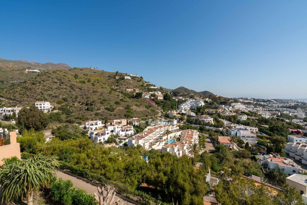 Chalet Con Vistas Al Mar Y Piscina موخاكار المظهر الخارجي الصورة