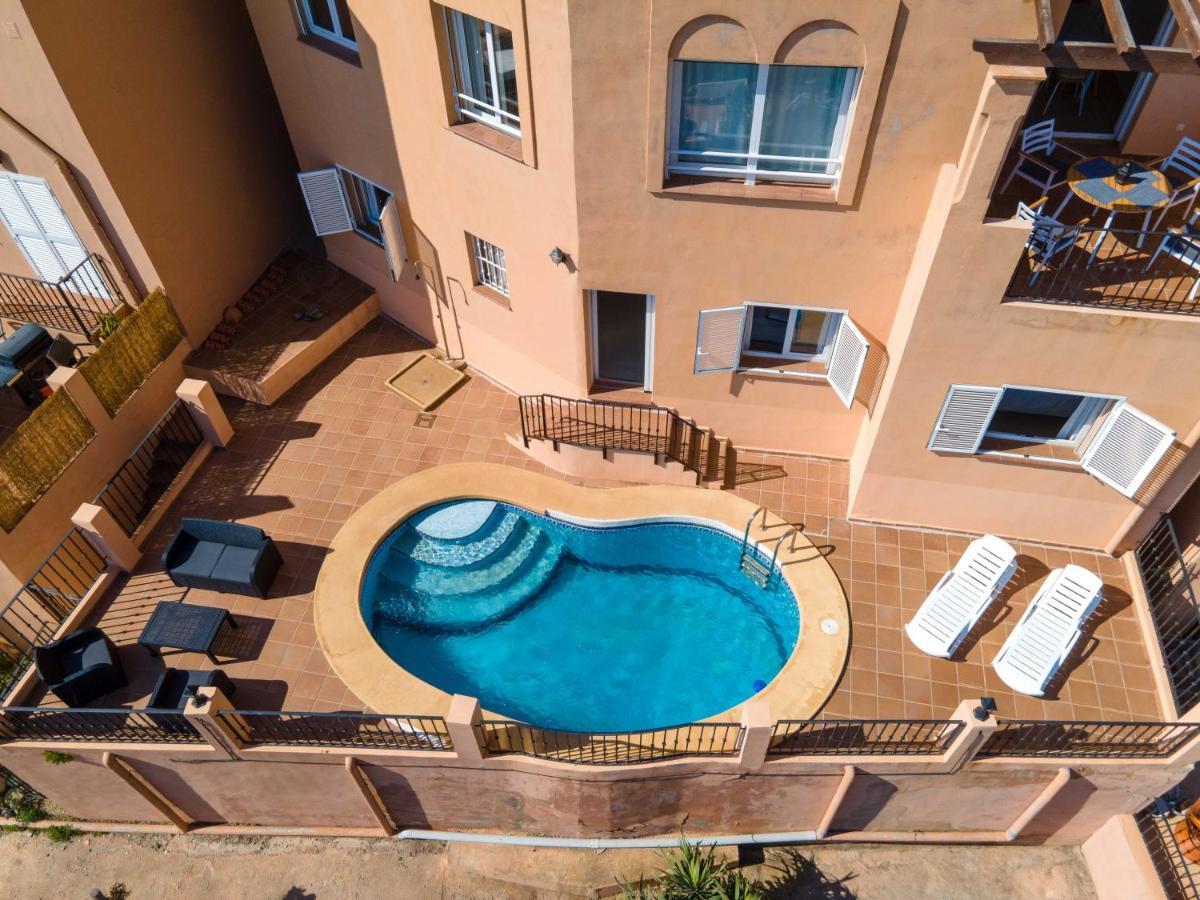Chalet Con Vistas Al Mar Y Piscina موخاكار المظهر الخارجي الصورة
