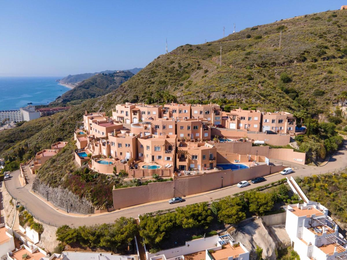 Chalet Con Vistas Al Mar Y Piscina موخاكار المظهر الخارجي الصورة