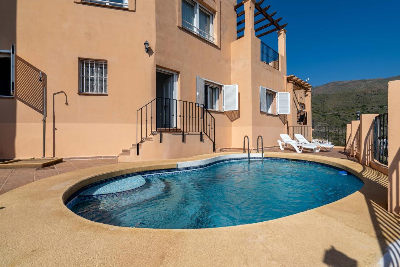 Chalet Con Vistas Al Mar Y Piscina موخاكار المظهر الخارجي الصورة