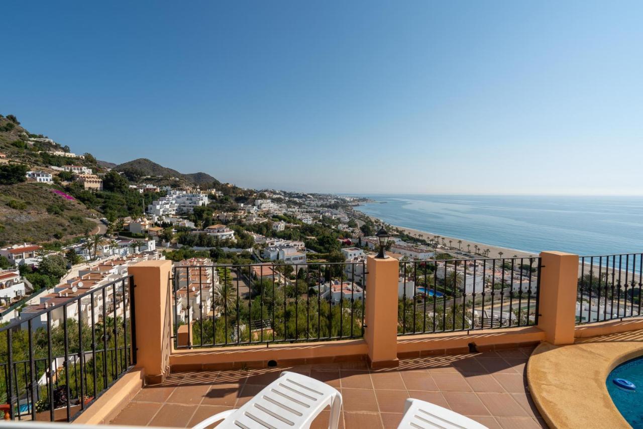 Chalet Con Vistas Al Mar Y Piscina موخاكار المظهر الخارجي الصورة
