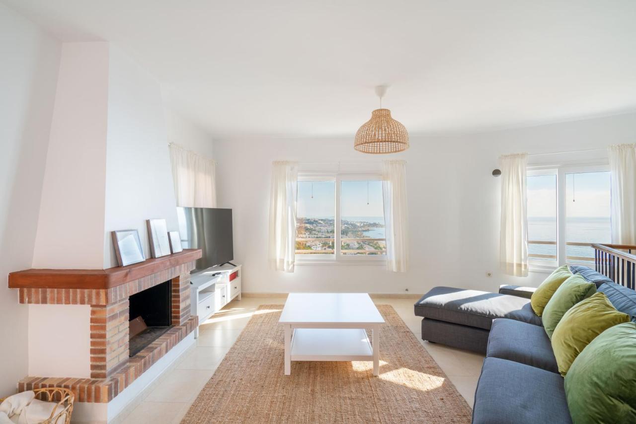 Chalet Con Vistas Al Mar Y Piscina موخاكار المظهر الخارجي الصورة